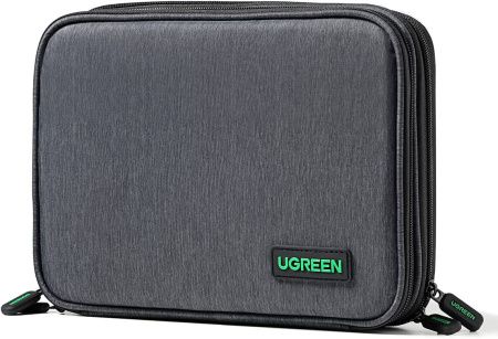 50147 Сумка-органайзер UGREEN LP139 для планшета и
аксессуаров, цвет: серый