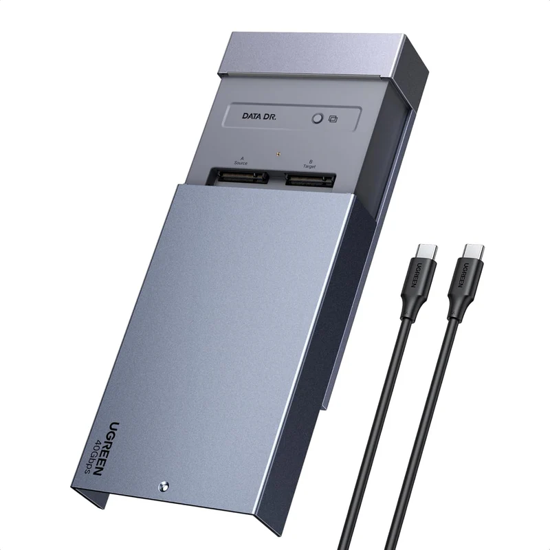 65733EU Бокс внешний для SSD UGREEN CM847 (65733EU) USB4 2-Bay M.2 NVMe SSD