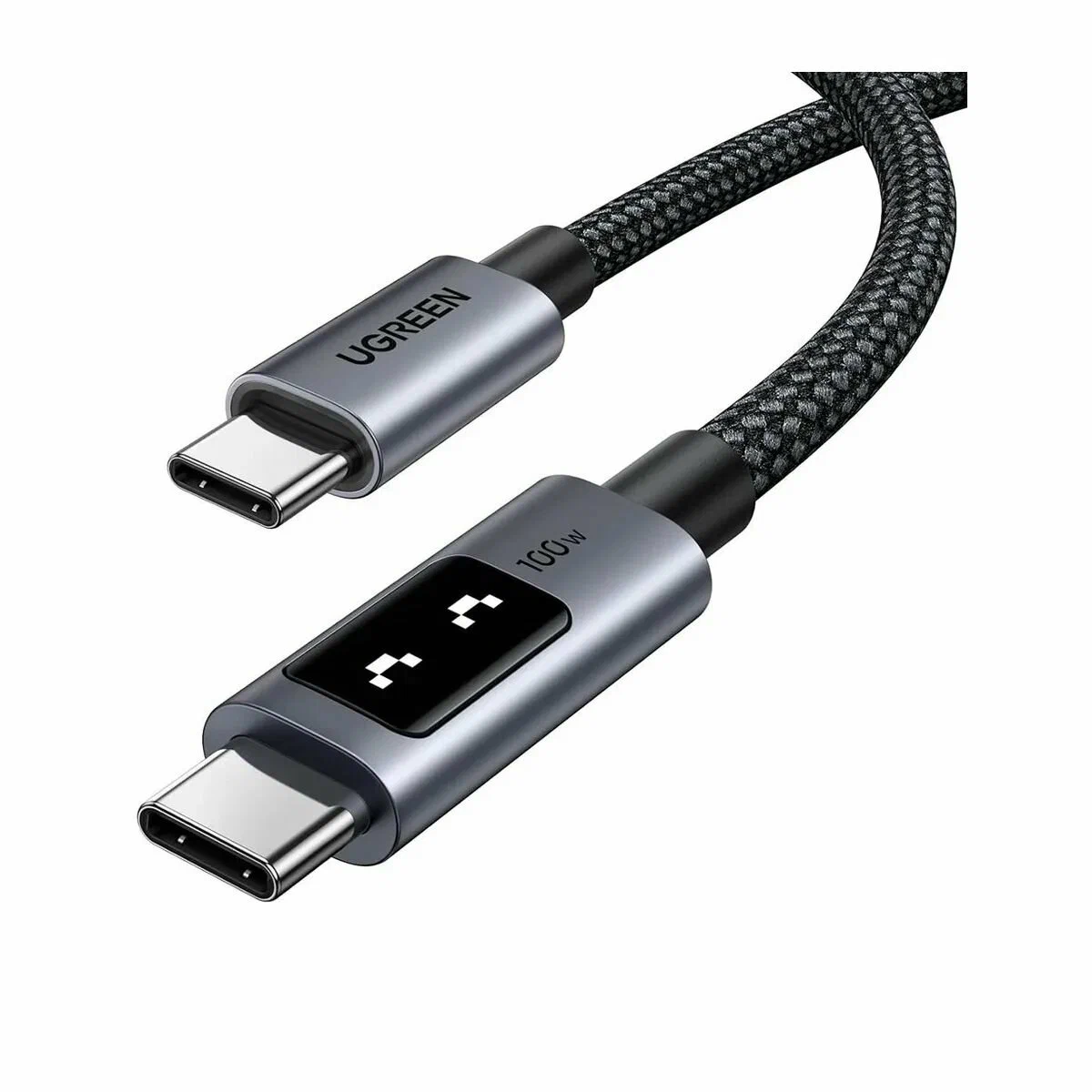 35513 Кабель UGREEN L509 UNO Type-C - Type-C 2.0 100W, Цвет: черный, 3М