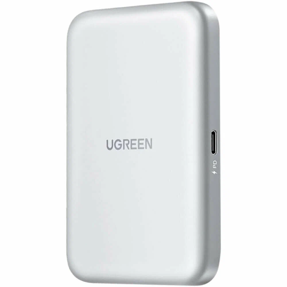 Бокс внешний для жесткого диска UGREEN D619 (55151) Magnetic M.2 NVMe SSD Enclosure 10Gbps. Цвет: серебристый