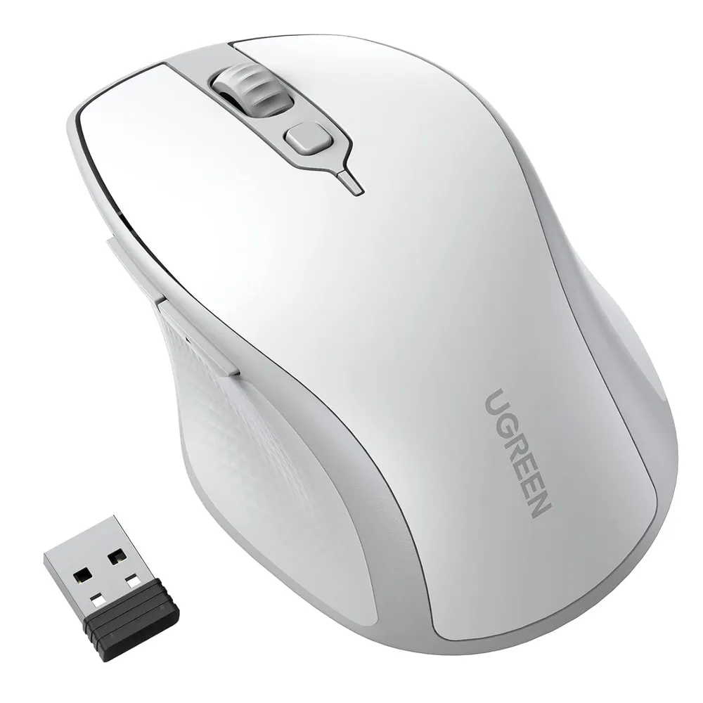 15805 Мышка компьютерная беспроводная UGREEN MU101 Ergonomic Contoured-Shape Design Wireless Mouse 2 15805 Мышка компьютерная беспроводная UGREEN MU101 Ergonomic Contoured-Shape Design Wireless Mouse 2