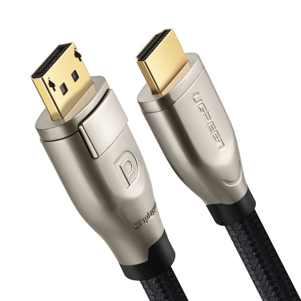 40434 Кабель Ugreen DP111 DisplayPort-HDMI, 2m, Цвет-черный. 40434 Кабель Ugreen DP111 DisplayPort-HDMI, 2m, Цвет-черный.