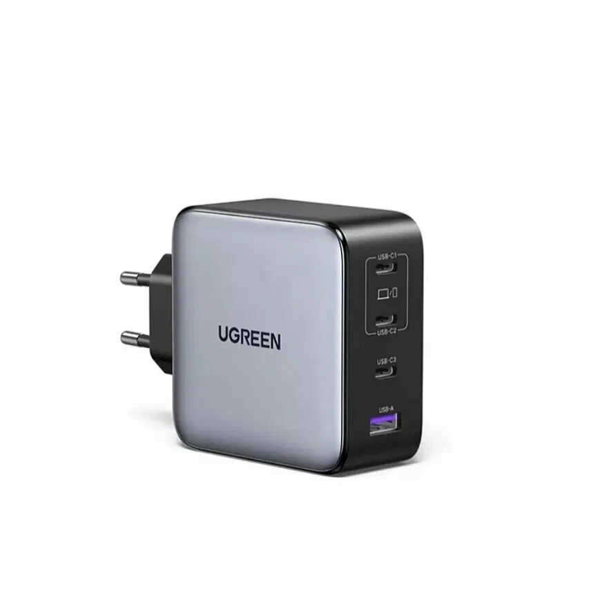 35539 Зарядное устройство UGREEN X764 Nexode Pro GaN 200W 1xUSB-A, 3xUSB-C. Цвет: серый 35539 Зарядное устройство UGREEN X764 Nexode Pro GaN 200W 1xUSB-A, 3xUSB-C. Цвет: серый