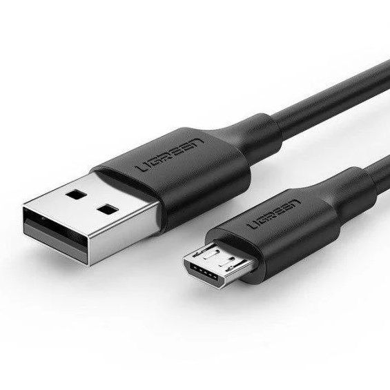 60827 Кабель UGREEN US289 USB 2.0 - Micro-USB, цвет: черный, 3M 60827 Кабель UGREEN US289 USB 2.0 - Micro-USB, цвет: черный, 3M