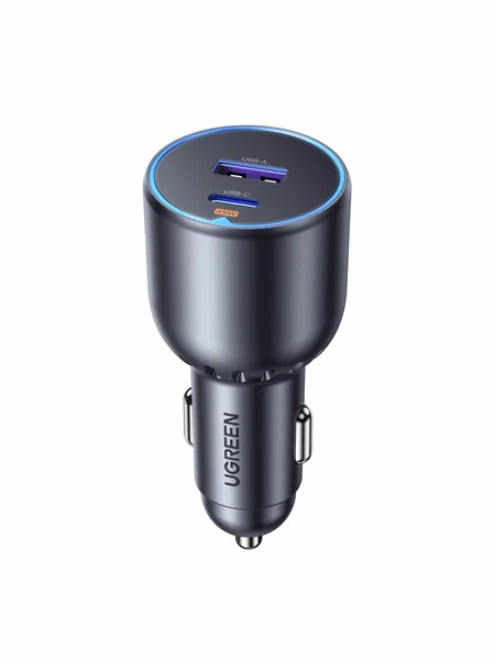 35023 Автомобильное зарядное устройство UGREEN EC701 63W 1xUSB-C, 1xUSB-A