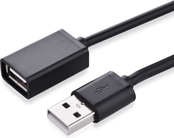 10314 Кабель UGREEN US103 USB-A - USB-A (папа-мама), цвет: черный, 1M 10314 Кабель UGREEN US103 USB-A - USB-A (папа-мама), цвет: черный, 1M