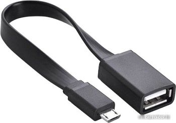 10395 Адаптер OTG UGREEN US133 Micro-USB - USB 3.0. Цвет - серебристый. Длина 15см.