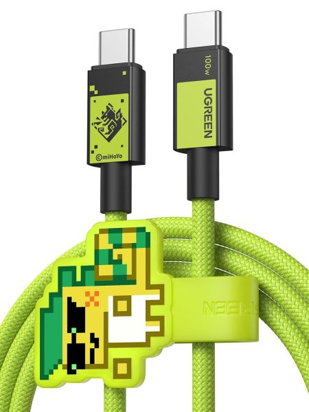 45063GI Кабель UGREEN L512 Type C - Type C 2.0 100W. Цвет: Genshin Impact Edition 1М