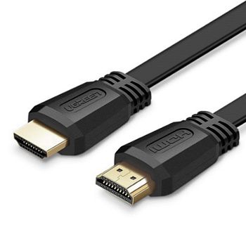 50819 Кабель UGREEN ED015 HDMI v2.0, 1.5м, плоский