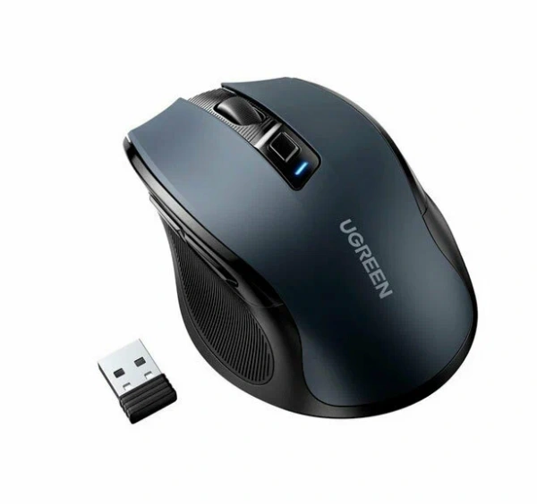 15063 Мышка компьютерная беспроводная UGREEN MU006 Ergonomic Wireless Mouse 2.4G 4000DPI Silence D