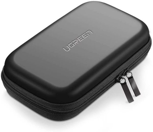 50274 Органайзер UGREEN LP128 Hard Disk Large Size, цвет: черный 50274 Органайзер UGREEN LP128 Hard Disk Large Size, цвет: черный