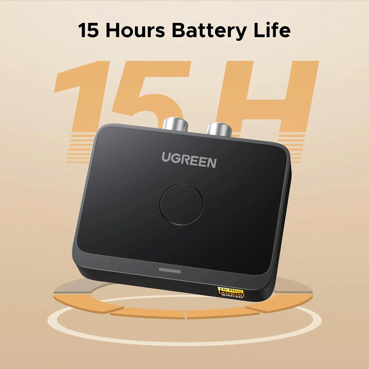 55545 Аудиодаптер UGREEN BT505 Bluetooth 6.0 Цвет: черный