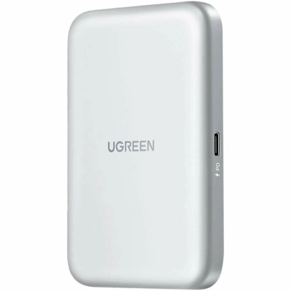 Бокс внешний для жесткого диска UGREEN D619 (55151) Magnetic M.2 NVMe SSD Enclosure 10Gbps. Цвет: серебристый