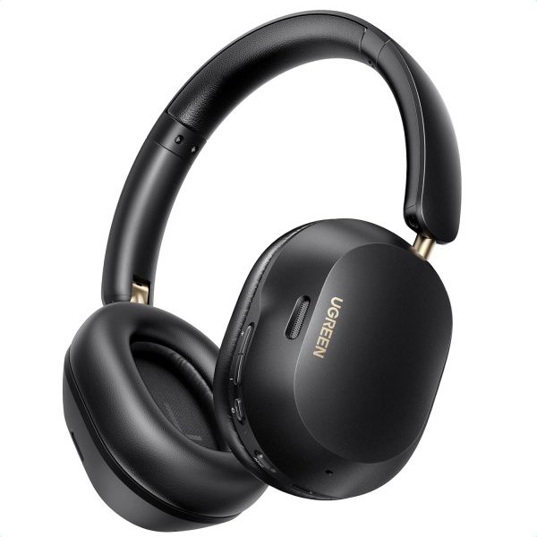 35757 Накладные наушники UGREEN HP203 HiTune Max 5C Hybrid Active Noise-Cancelling Headphones, черный 35757 Накладные наушники UGREEN HP203 HiTune Max 5C Hybrid Active Noise-Cancelling Headphones, черный