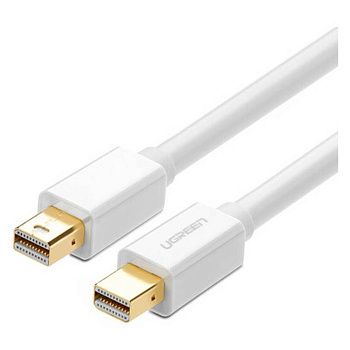 10429 Кабель Ugreen MD111 MiniDisplayPort-MiniDisplayPort, 2m, Цвет-белый.
