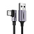 60782 Кабель UGREEN US284 USB 2.0 - USB Type-C, угловой, оплетка, цвет: черный, 1.5M  на ugreen.by 