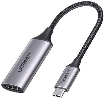 70444 Конвертор сигнала Ugreen CM297 Type-C в HDMI 70444 Конвертор сигнала Ugreen CM297 Type-C в HDMI
