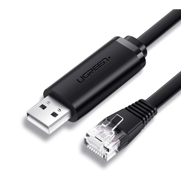 50773 Кабель UGREEN CM204 USB - RJ45, 1,5м
