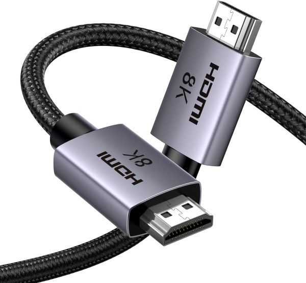 25908 Кабель UGREEN HD171 HDMI v2.1, Длина: 1м. Цвет: серый