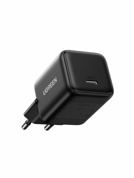 55553 Зарядное устройство UGREEN X512 Mini GaN 20W 1xUSB-C. Цвет: черный 55553 Зарядное устройство UGREEN X512 Mini GaN 20W 1xUSB-C. Цвет: черный