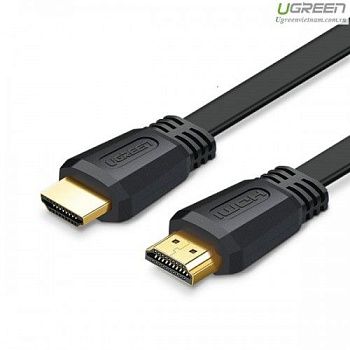 50820 Кабель UGREEN ED015 HDMI v2.0, 3м, плоский
