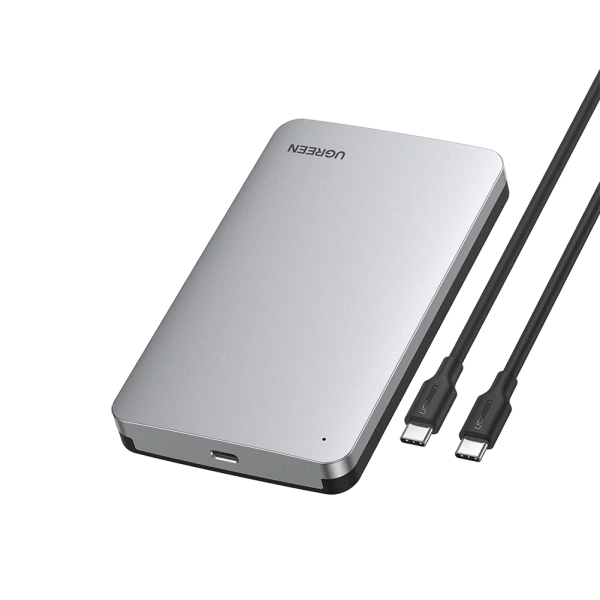 70499 Внешний бокс для дисков 2.5" UGREEN CM300. Кабель USB-C - USB-C 70499 Внешний бокс для дисков 2.5" UGREEN CM300. Кабель USB-C - USB-C
