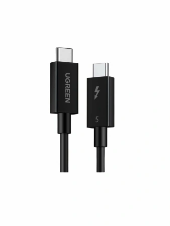 45996 Кабель UGREEN L703ThunderboltTM 5 Cable 5A Max. Длина: 1м. Цвет: черный