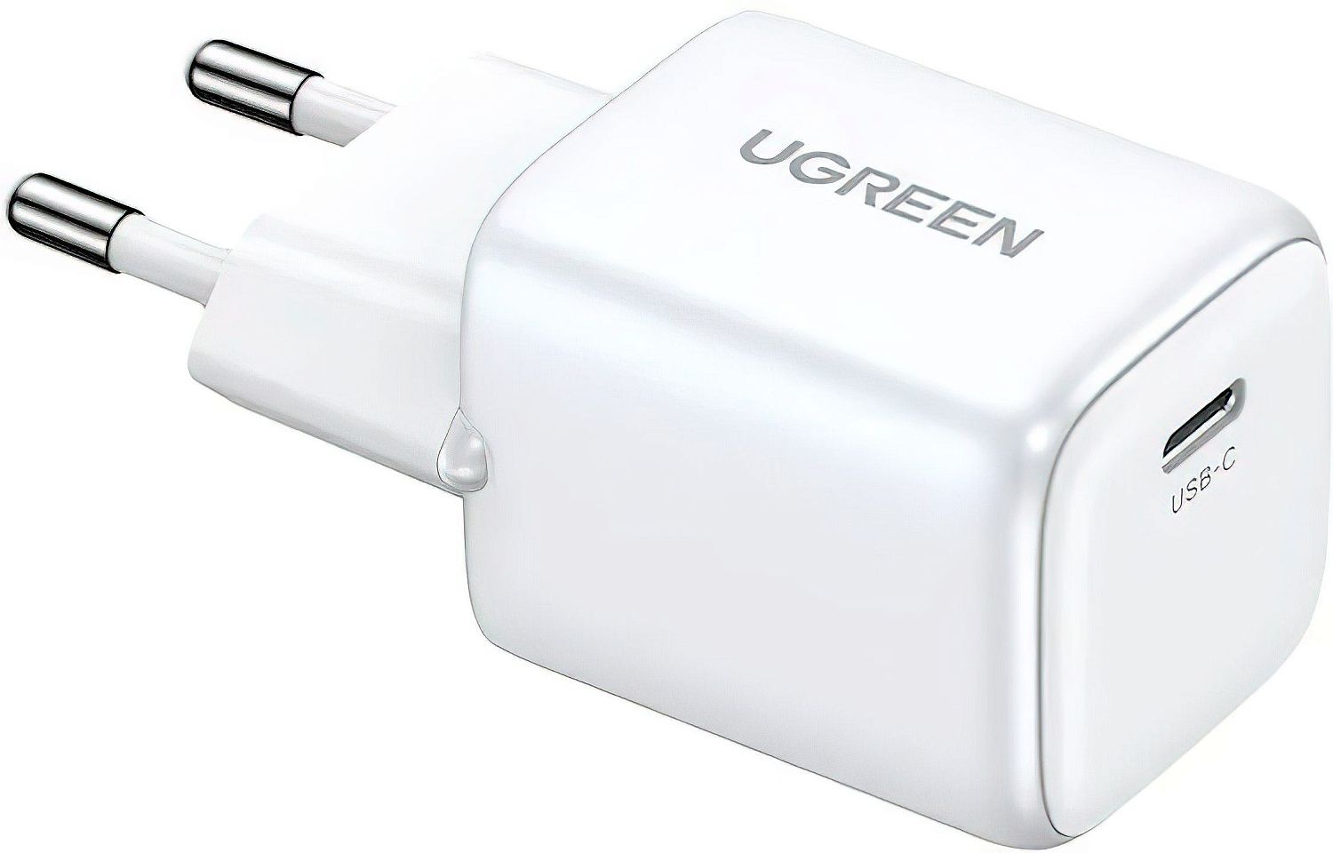 15326 Зарядное устройство UGREEN CD319 Nexode Mini GaN 1xUSB-C 30W. Цвет: белый