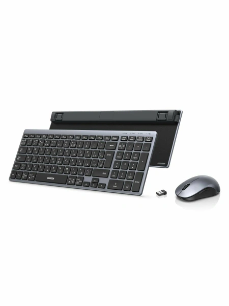 85513RU Комплект беспроводная клавиатура и беспроводная мышка UGREEN MK552 Multi-Mode BT&2.4G
