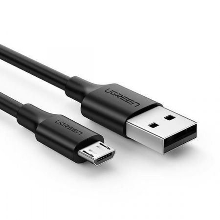 60134 Кабель UGREEN US289 USB в Micro-USB, цвет: черный, 0,25M