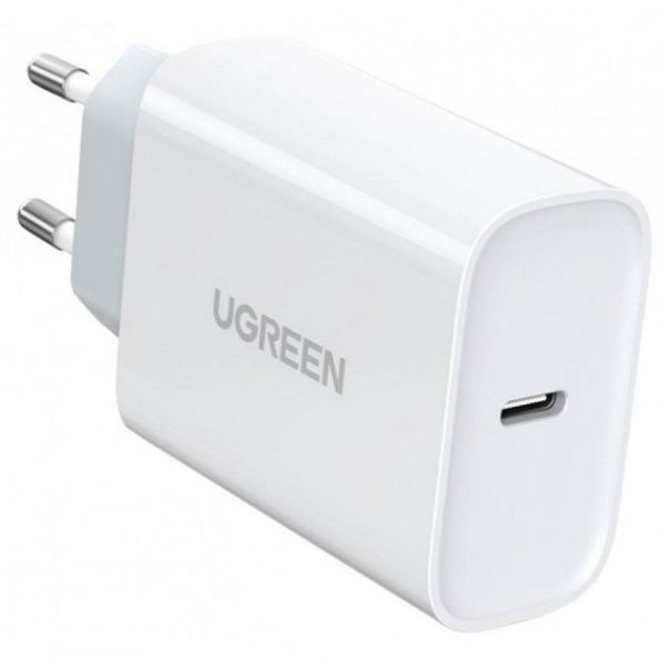 70161 Зарядное устройство UGREEN CD127 30W, 1xUSB-C. Цвет: белый 70161 Зарядное устройство UGREEN CD127 30W, 1xUSB-C. Цвет: белый