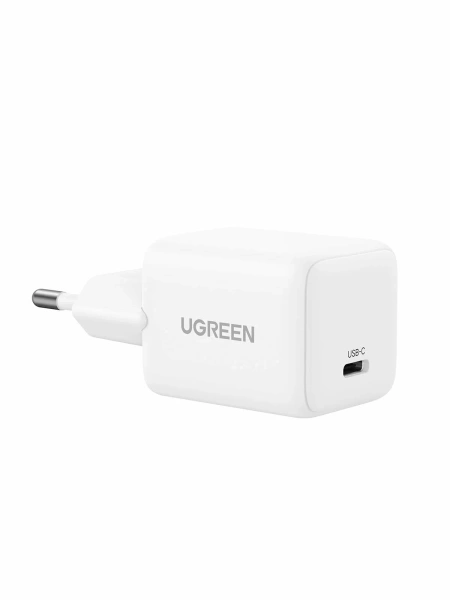 55554 Зарядное устройство UGREEN X512 Mini GaN 20W 1xUSB-C. Цвет: белый 55554 Зарядное устройство UGREEN X512 Mini GaN 20W 1xUSB-C. Цвет: белый