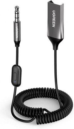 70603 Автомобильный Bluetooth аудио ресивер с картридером UGREEN CM310